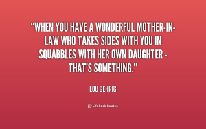 mother in law quote